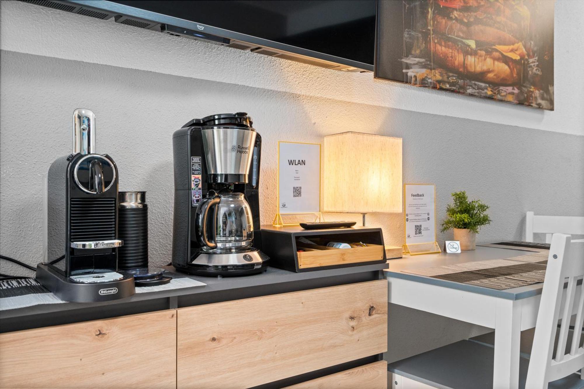 Messe, Monteure, Budget - Einfache Komfortable 2 Personen Wohnung 뒤스부르크 외부 사진