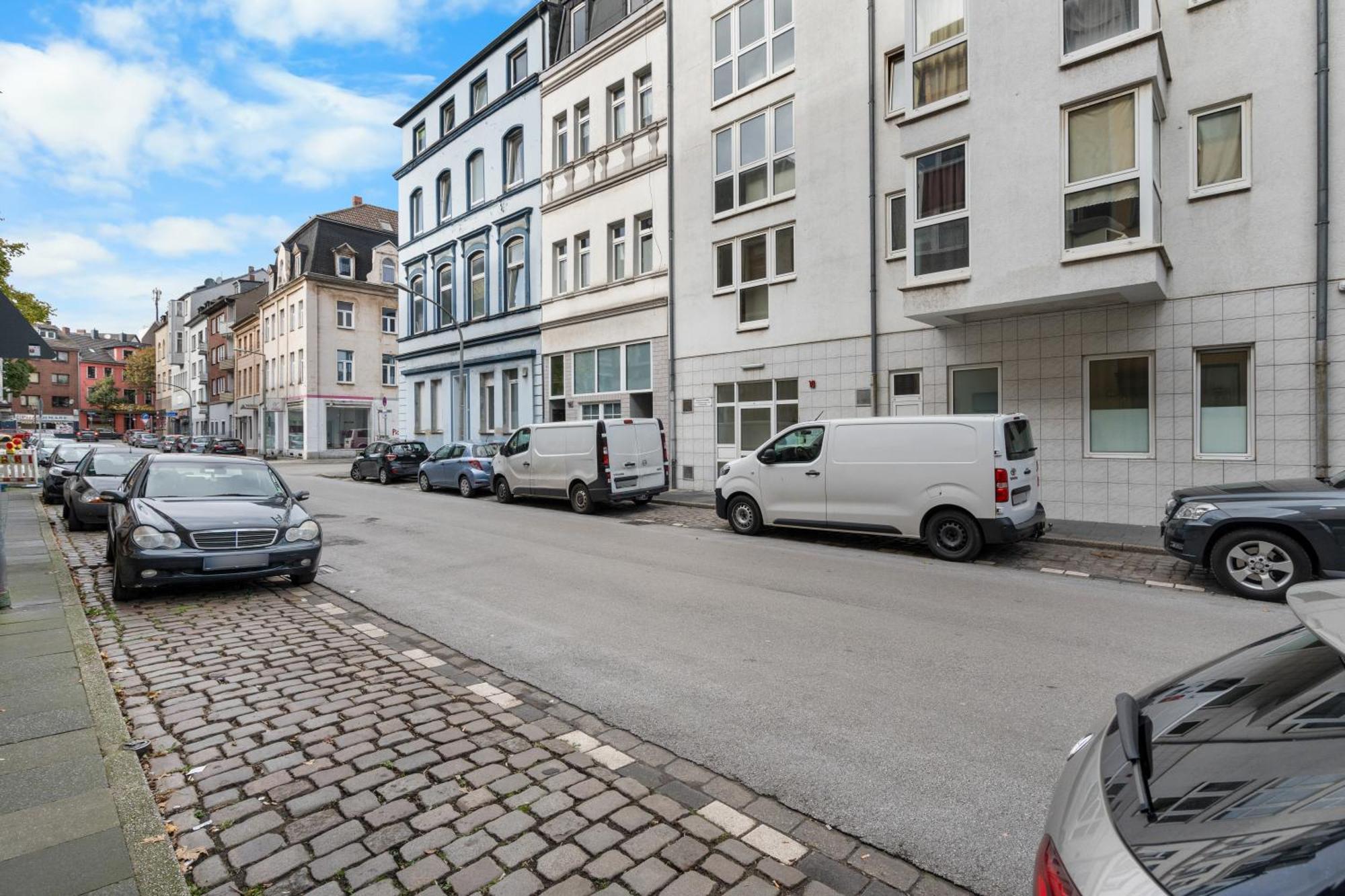 Messe, Monteure, Budget - Einfache Komfortable 2 Personen Wohnung 뒤스부르크 외부 사진